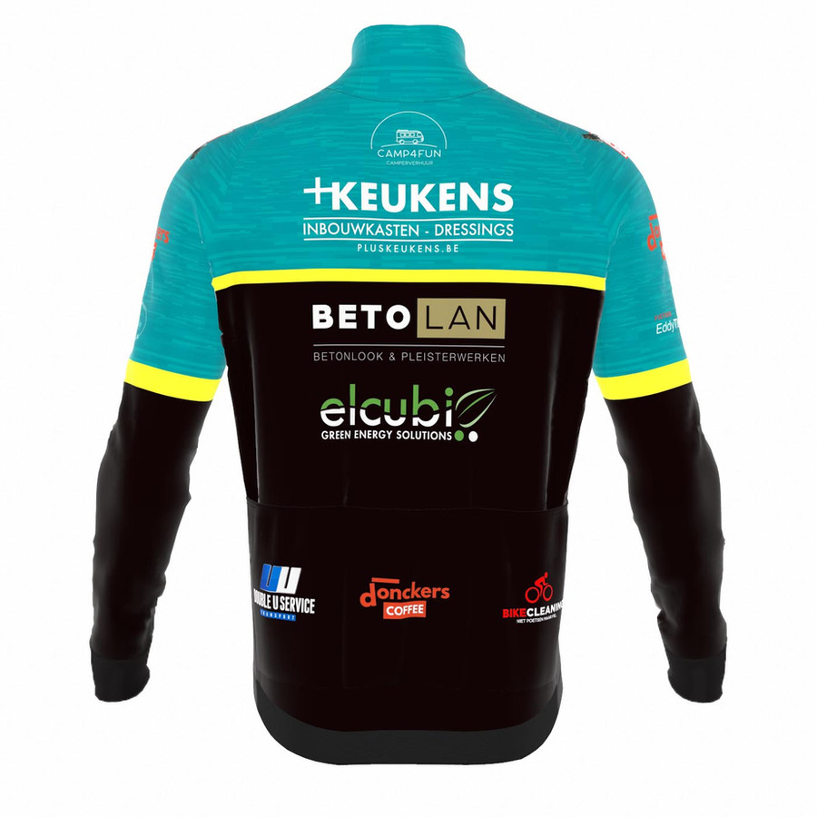 WCNL clubtrui achterkant met sponsorlogo's
